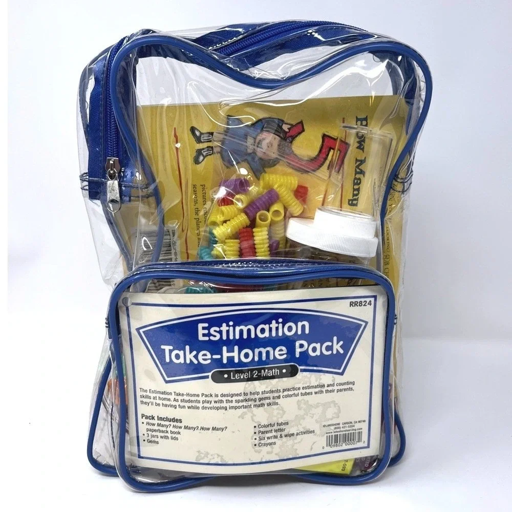 NEW Lakeshore Estimation Take-Home Pack RR824 Level 2 Math Complete Estimating